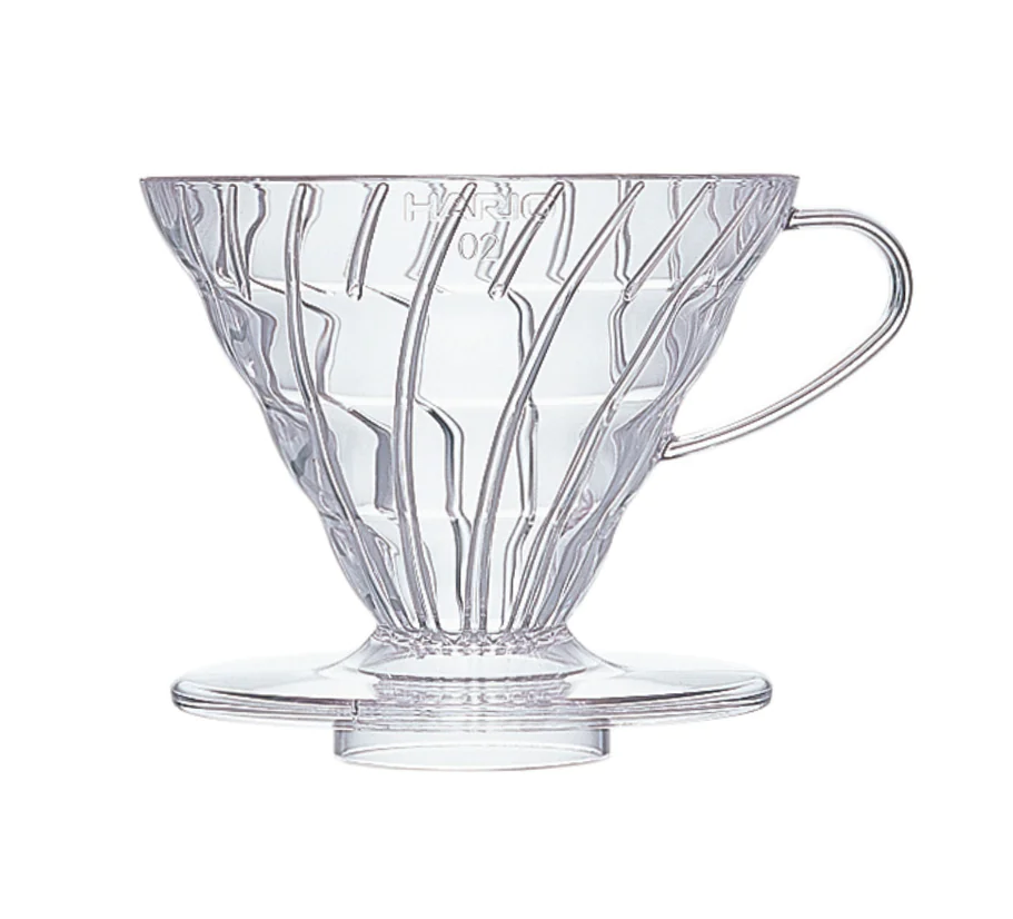 Hario V60-02 Plastic Dripper - Clear