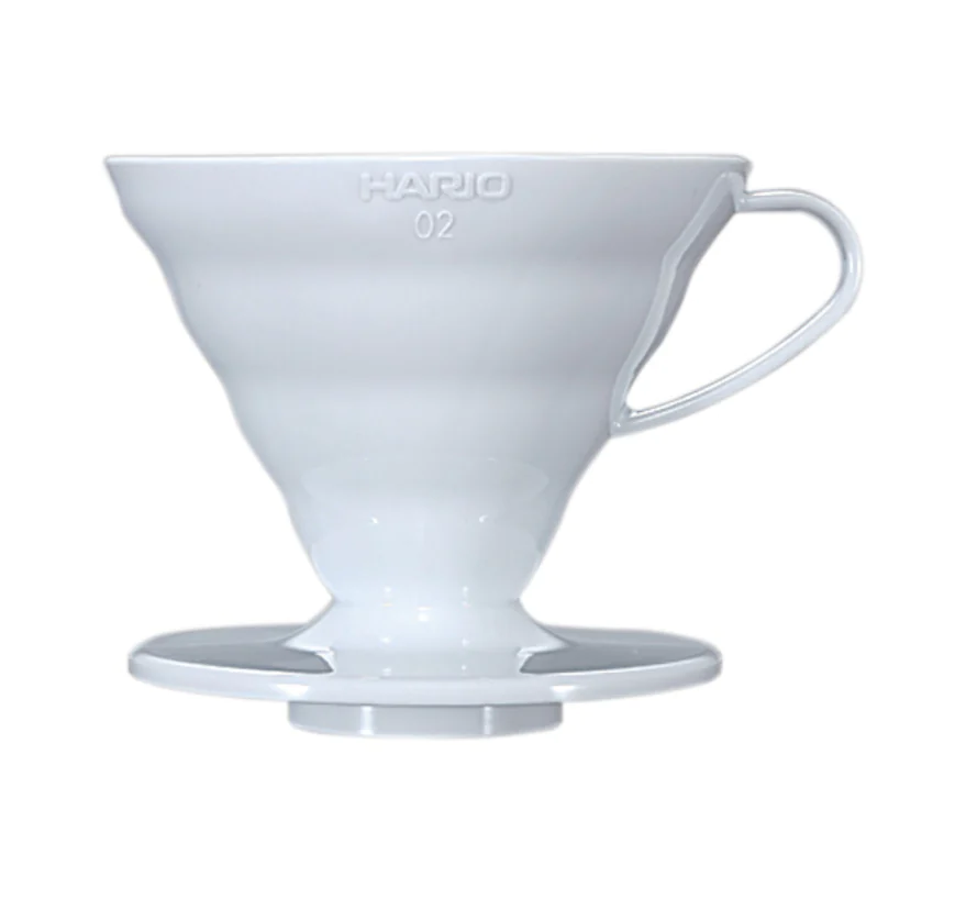 Hario V60-02 Plastic Dripper - White