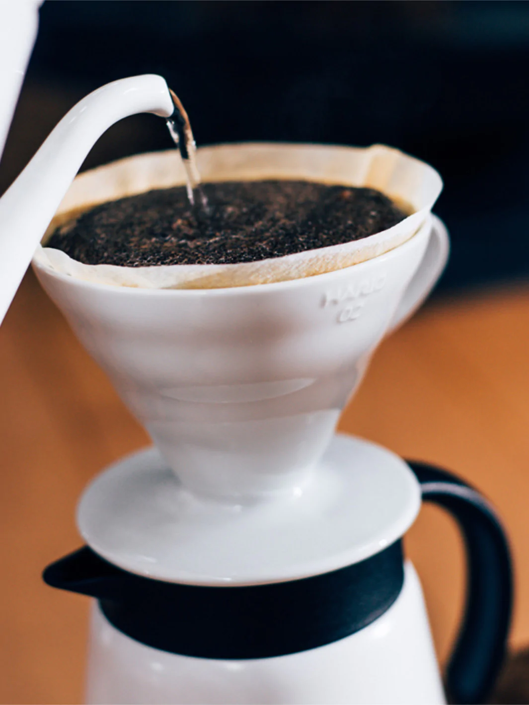 Hario V60-02 Ceramic Dripper - Blue