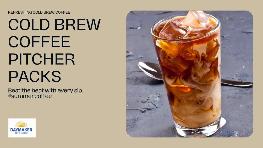 Cold brew coffee pitcher packs blog hero image