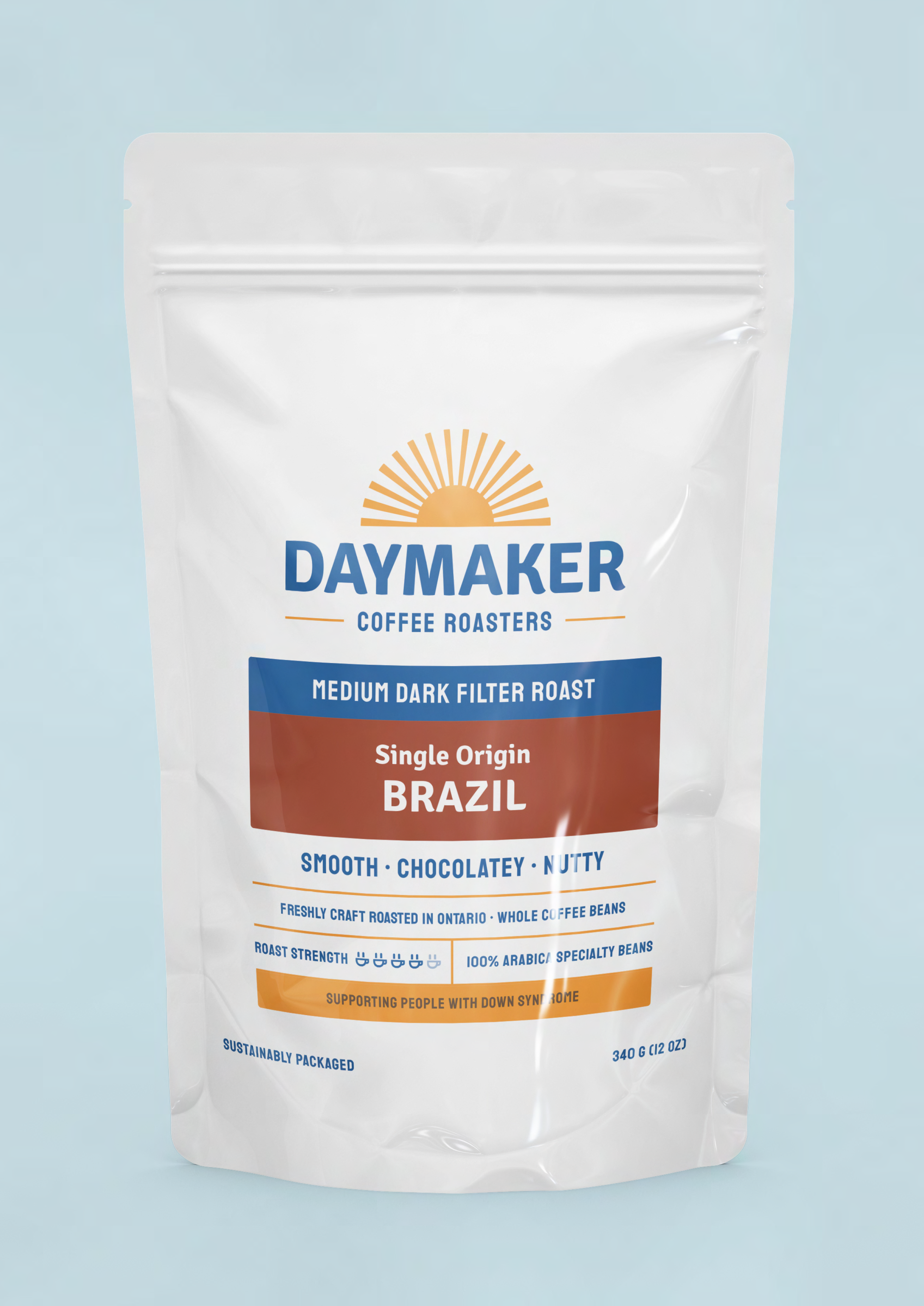 Daymaker Coffee Single Origin Brazil Image of Pouch