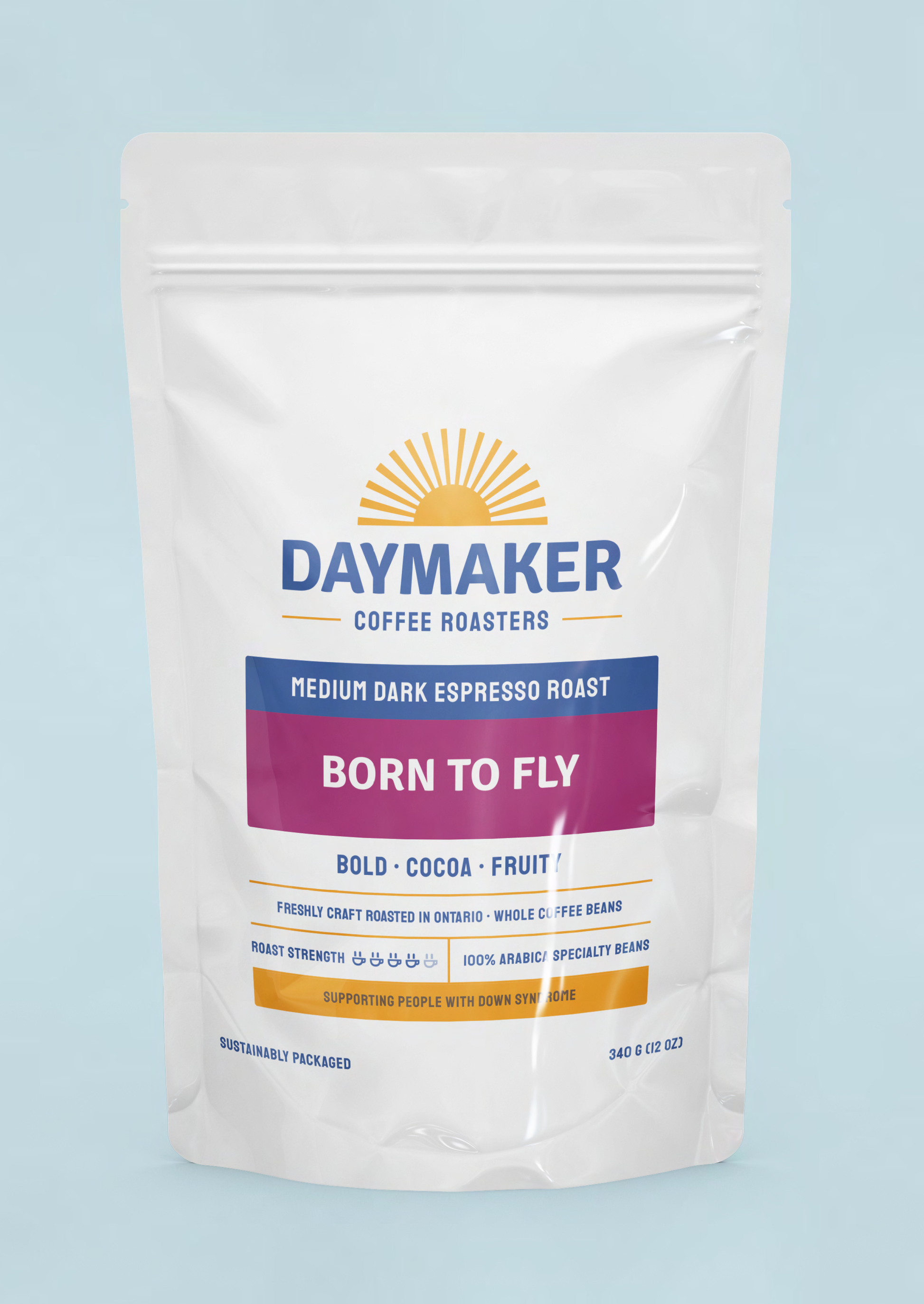 Daymaker Coffee Born to Fly Espresso Image of Pouch
