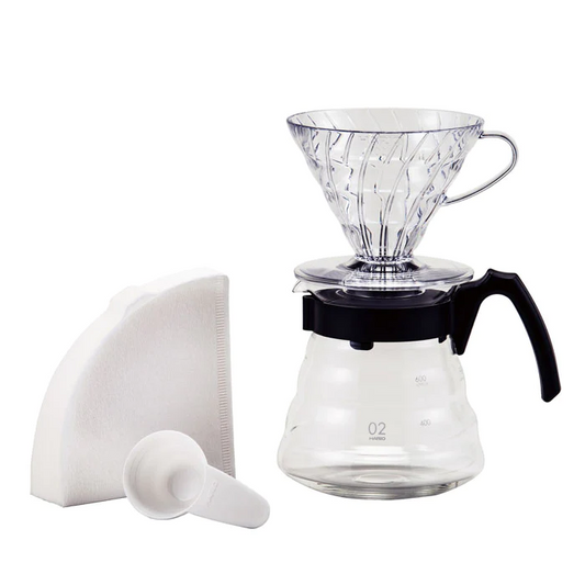 Hario V60 Craft Coffee Maker - Pour-Over Set