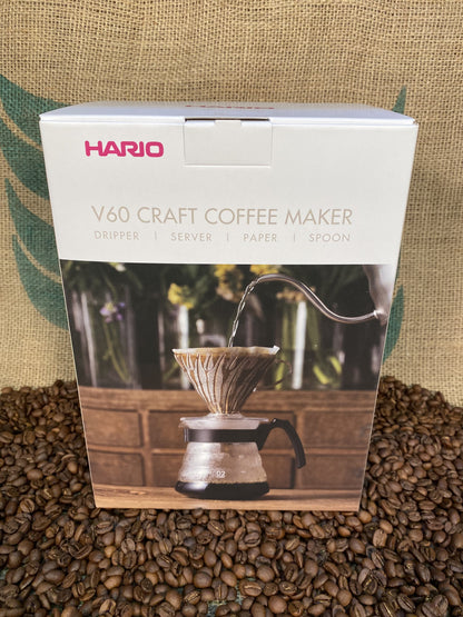 Hario V60 Craft Coffee Maker - Pour-Over Set